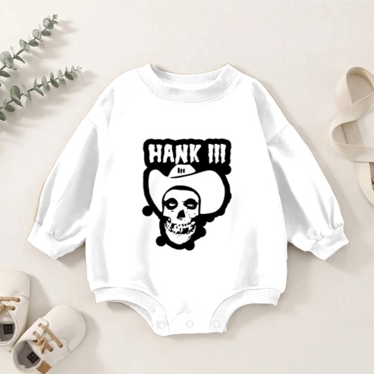 Discover Hank Williams | Essential Baby Romper Sweatshirts