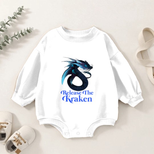 Discover Release the kraken Baby Romper Sweatshirts