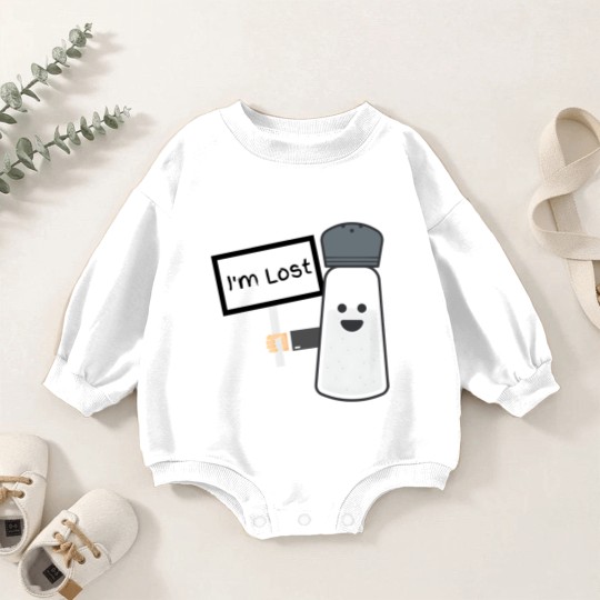 Discover Lost shaker of salt Classic Baby Romper Sweatshirts