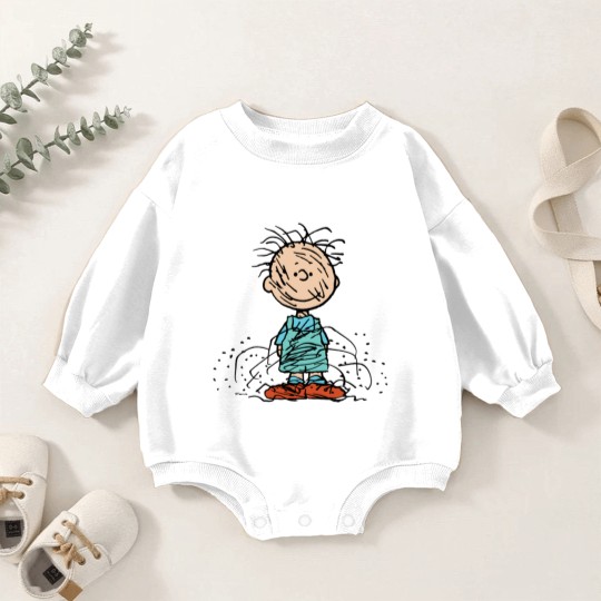 Discover Peanuts | Pigpen Baby Romper Sweatshirts