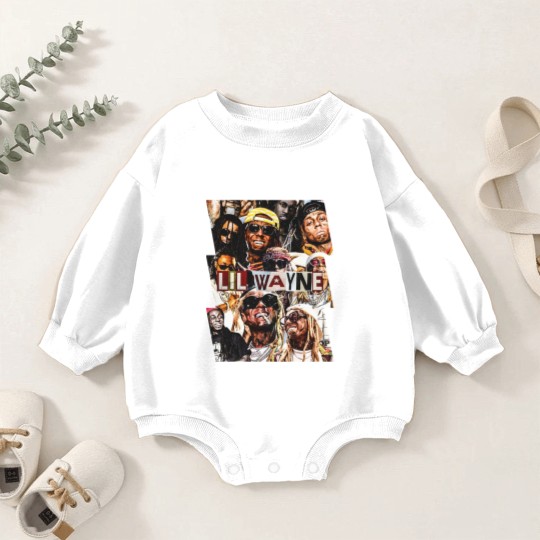 Discover Lil Wayne Baby Romper Sweatshirts, Vintage Lil Wayne graphic Baby Romper Sweatshirts, Lil Wayne Baby Romper Sweatshirts