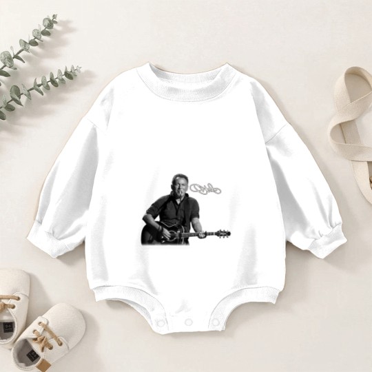 Discover SHUINIU Yes I Am Old But I Saw Bruce-Springsteen On Stage Baby Romper Sweatshirts Vintage Gift Black