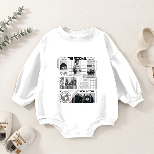 Discover The National Music Baby Romper Sweatshirts, World Tour 2023 Baby Romper Sweatshirts, The National Concert Baby Romper Sweatshirts