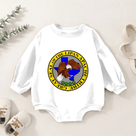 Discover Lipan Apache Tribe's Great Seal Womens Dark T Baby Romper Sweatshirts