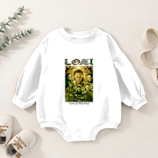 Discover Loki movie film God of Mischief 2021 Baby Romper Sweatshirts, Loki Baby Romper Sweatshirts