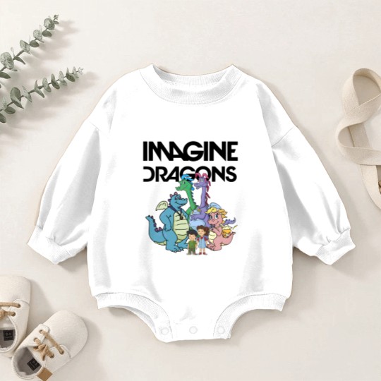 Discover Dragon Tales Imagine Dragon Baby Romper Sweatshirts