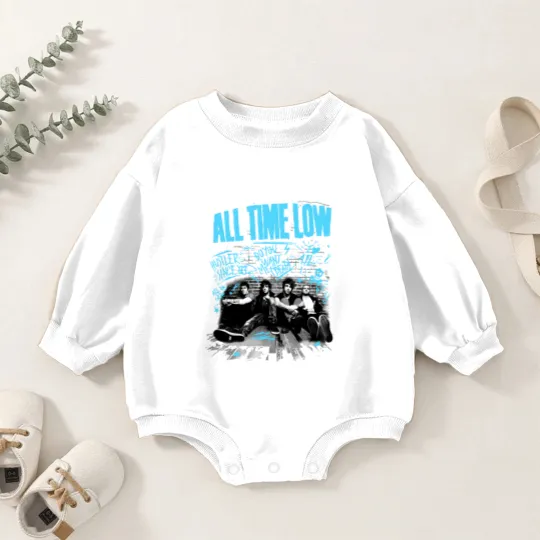 Discover All time low Unisex Baby Romper Sweatshirts All Time Low, Pop Punk