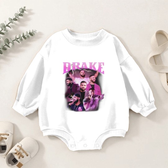 Discover Limited Rapper DRAKE Baby Romper Sweatshirts, DRIZZY Champagne PAPI Baby Romper Sweatshirts
