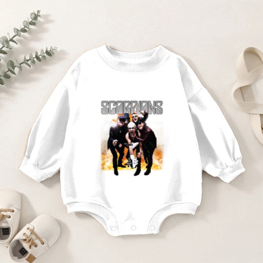 Discover Scorpions Rock Believer World Tour 2023  Baby Romper Sweatshirts