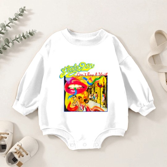 Discover Retro Steely Distressed Arts Dan Rock Music For Fan Baby Romper Sweatshirts