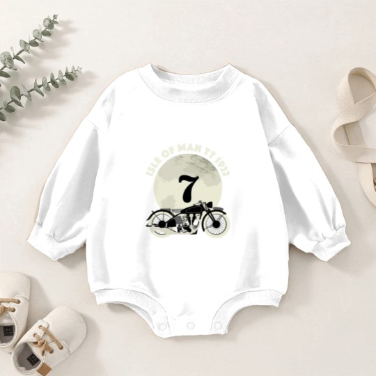 Discover Isle Of Man Tt Racing Baby Romper Sweatshirts