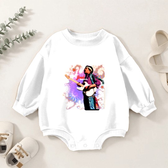 Discover Jimi Hendrix Baby Romper Sweatshirts, Jimi Hendrix Vintage Baby Romper Sweatshirts