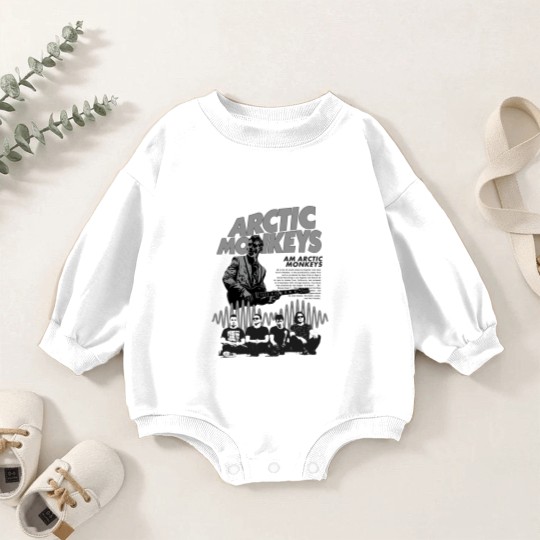 Discover Arctic Monkeys Am album Baby Romper Sweatshirts, Arctic Monkeys Tour 2023 Baby Romper Sweatshirts