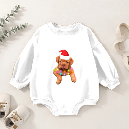 Discover dogue de bordeaux christmas decor for dog lovers Baby Romper Sweatshirts