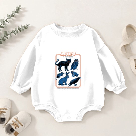 Discover Steven Rhodes Adopt a Familiar Baby Romper Sweatshirts