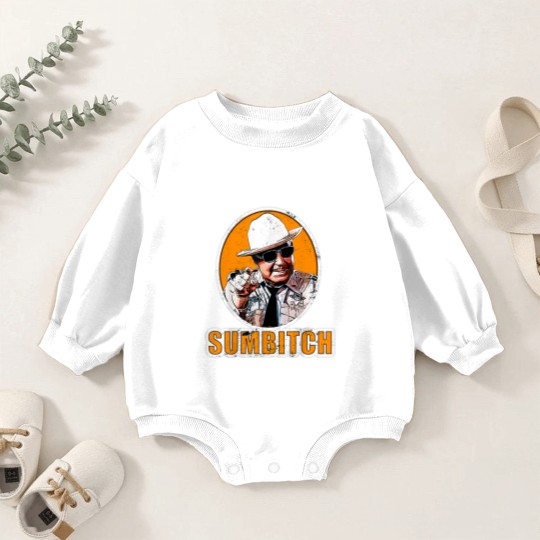Discover Sumbitch distressedSUMBITCH smokey and the bandit Baby Romper Sweatshirts