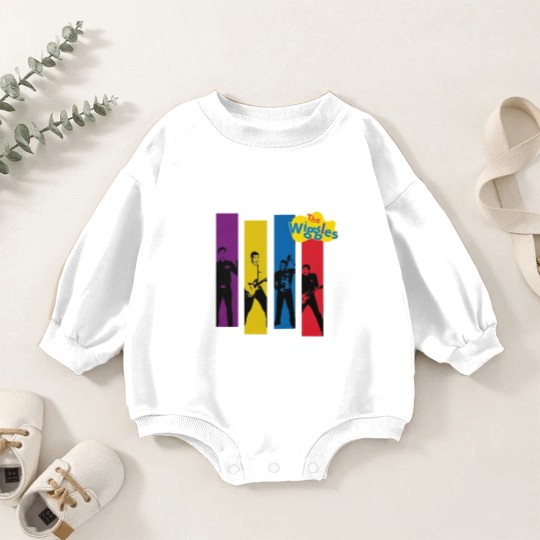 Discover The Wiggles Retro Baby Romper Sweatshirts