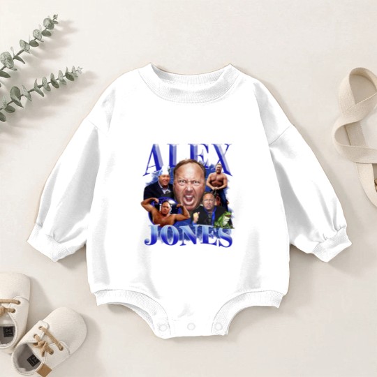 Discover ALEX JONES Baby Romper Sweatshirts - InfoWars, Gay Frogs, meme. funny  Baby Romper Sweatshirts