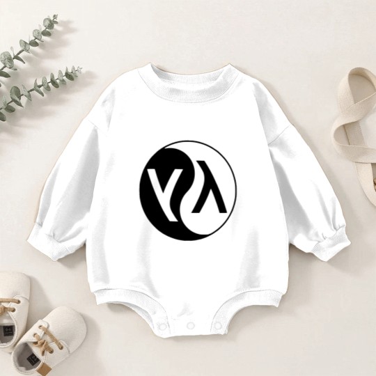 Discover lisp lambda yin yang logo Baby Romper Sweatshirts