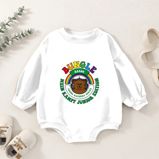 Discover Bungle reads… Mein Kampf Junior Edition - Parody Design - Baby Romper Sweatshirts