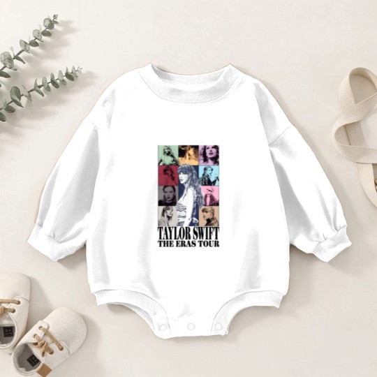 Discover Taylor Swiftian Merch Baby Romper Sweatshirts, Back and Front Baby Romper Sweatshirts
