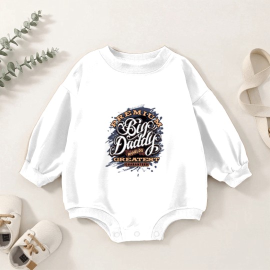 Discover Big Daddy Baby Romper Sweatshirts