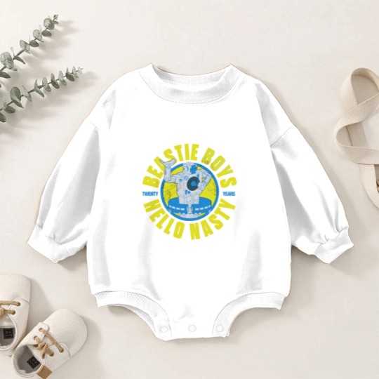 Discover Beastie Boys unisex: Hello Nasty 20 Years Baby Romper Sweatshirts