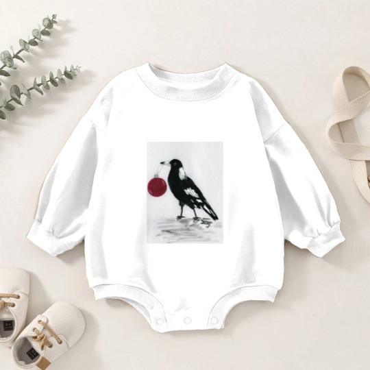 Discover Magpie Christmas  Classic Baby Romper Sweatshirts