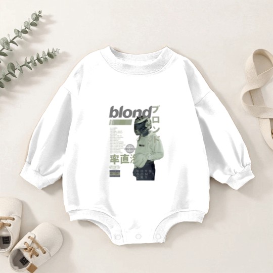 Discover Frank Ocean Blond Album Baby Romper Sweatshirts , Frank Blond Vintage 90s Baby Romper Sweatshirts