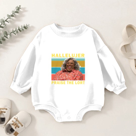 Discover Madea Hallelujer Praise The Lort Vintage Baby Romper Sweatshirts