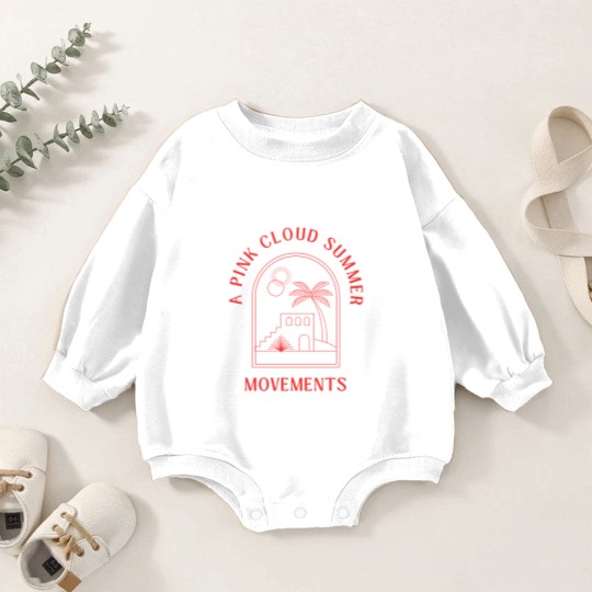 Discover Movements Band - A pink cloud summer | Active Baby Romper Sweatshirts