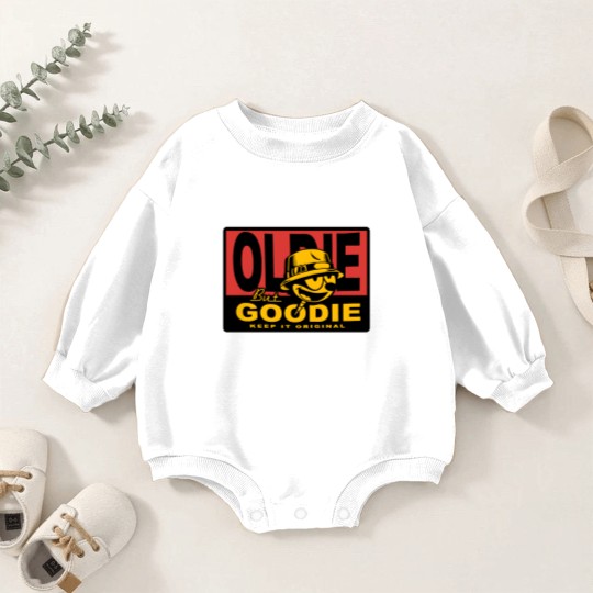 Discover Oldie But Goodie Baby Romper Sweatshirts