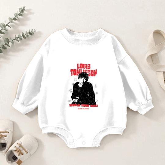Discover Louis Tomlinson Baby Romper Sweatshirts, Faith in the future world tour Baby Romper Sweatshirts