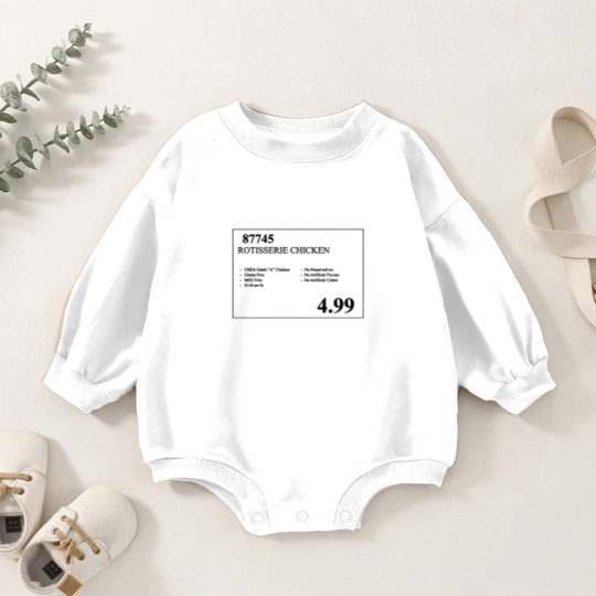 Discover Costco Rotisserie Chicken Price Tag  Baby Romper Sweatshirts