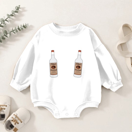 Discover TITOS Vodka Baby Romper Sweatshirts - Tito Vodka Handmade Unisex