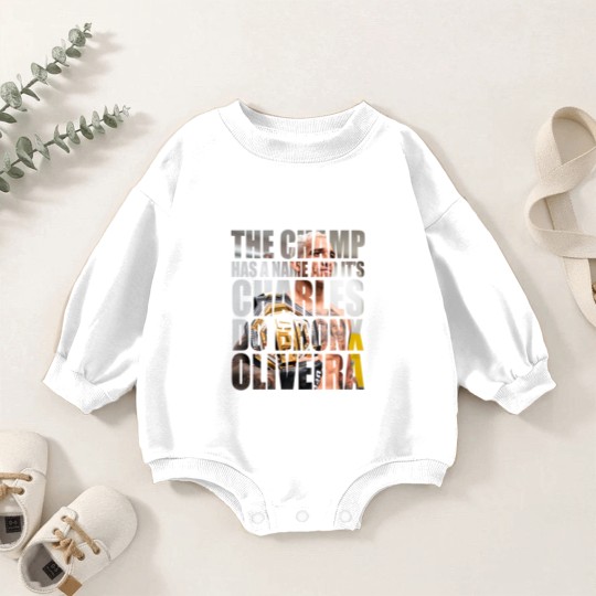 Discover The Champ Has A Name Baby Romper Sweatshirts
