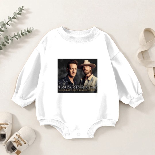 Discover Florida Georgia Line Can_t Say I Ain_t Country Music Tour Baby Romper Sweatshirts