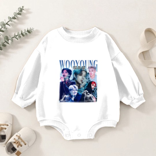 Discover Wooyoung Baby Romper Sweatshirts | Ateez Baby Romper Sweatshirts | Wooyoung Baby Romper Sweatshirts | Song Min-Gi Baby Romper Sweatshirts