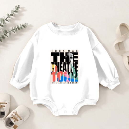 Discover Toby Mac 2023, Hits Deep Tour Baby Romper Sweatshirts