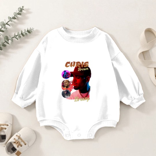 Discover Retro Chris Brown Under The Influence Tour Cotton Baby Romper Sweatshirts Baby Romper Sweatshirts
