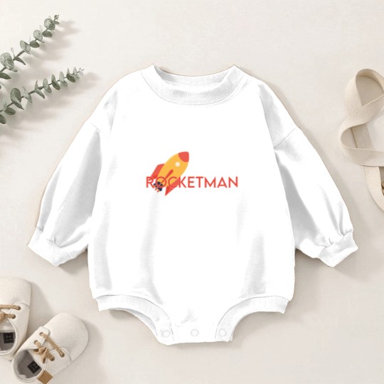Discover Rocketman Baby Romper Sweatshirts