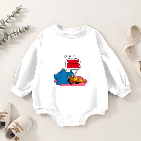 Discover It's A Trap Door - Trap Door - Baby Romper Sweatshirts