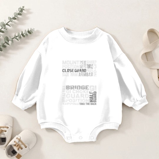Discover Brazilian Jiu Jitsu MMA Baby Romper Sweatshirts Gift Baby Romper Sweatshirts