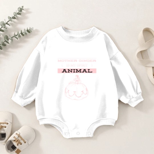 Discover Mother Ginger Is My Spirit Animal Nutcracker Ballet Baby Romper Sweatshirts