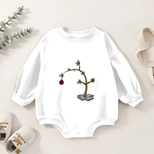 Discover Charlie Brown Christmas Tree - Charlie Brown Christmas Tree - Baby Romper Sweatshirts