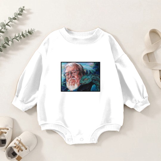 Discover George R R Martin Father Of Dragons Baby Romper Sweatshirts