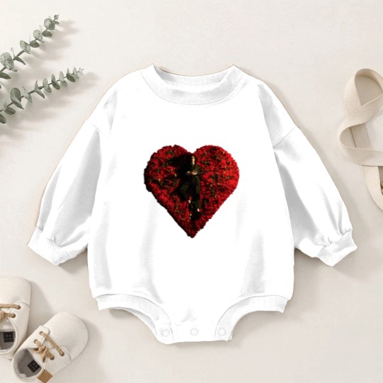 Discover Conan Gray Graphic Vintage Baby Romper Sweatshirts, Conan Gray with Roses Heart Aesthetic 90's Baby Romper Sweatshirts