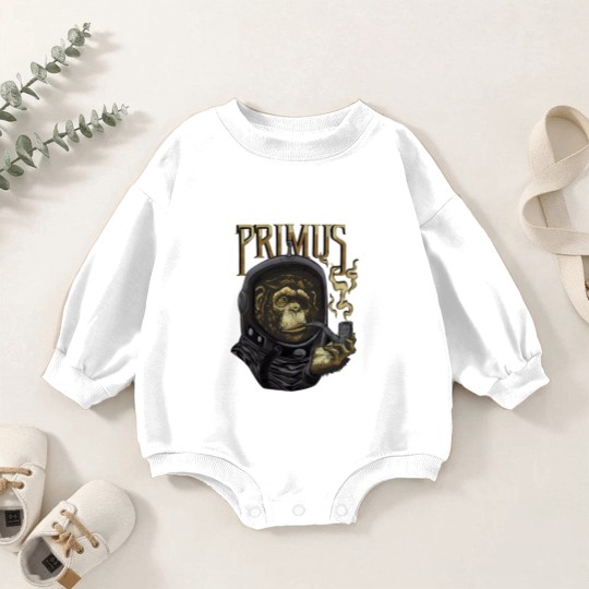 Discover Primus Monkey Metal Rock Band Vox Vintage Baby Romper Sweatshirts