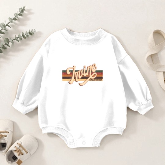 Discover Irvine California Retro Vintage 70s 80s Clothing - Irvine California - Baby Romper Sweatshirts