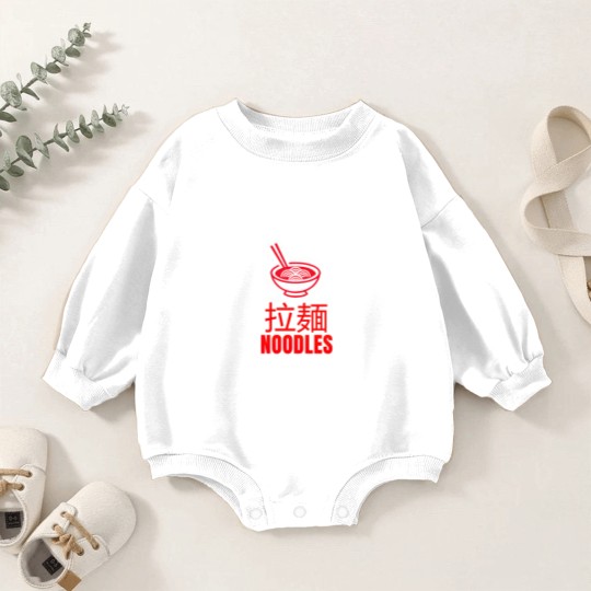 Discover ramen noodles Baby Romper Sweatshirts